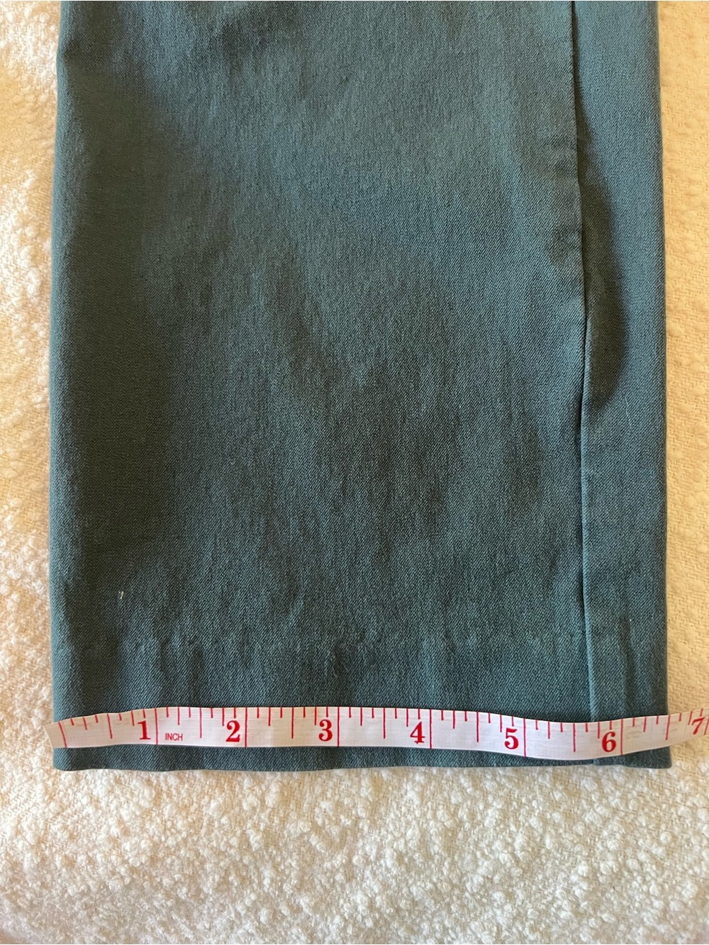 Old Navy High Rise Pixie Skinny Ankle Pants - Dark Teal - Picture 9 of 9